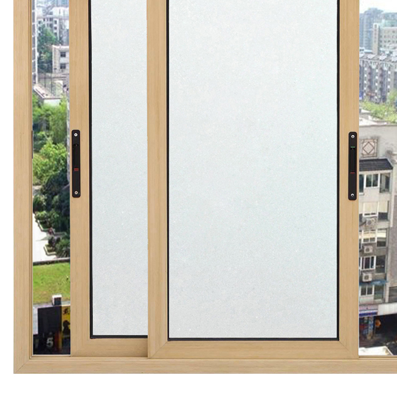 自粘磨砂玻璃贴膜办公室窗户卫生间浴室透光不透明磨砂玻璃贴纸超厚纯