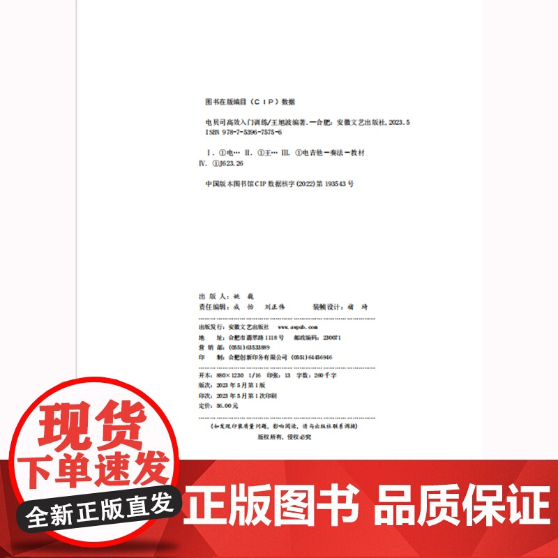 电贝司高效入门训练高清大图