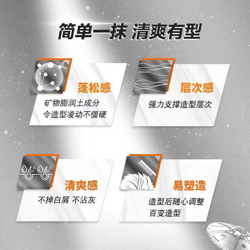 欧莱雅男士造型哑光塑型喷雾200ml+哑光发泥70g持久定型