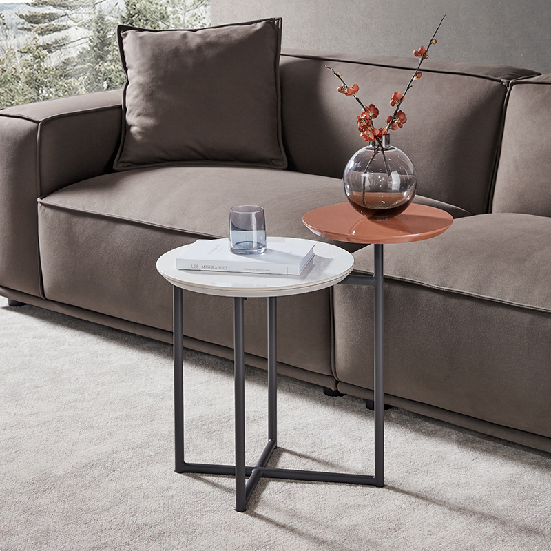 芝华仕cheers芝华仕北欧极简客厅沙发角几意式轻奢边几