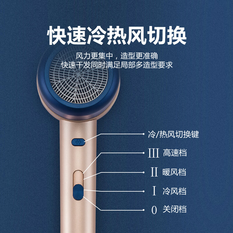 山水(SANSUI)电吹风 SCF-92B高清大图