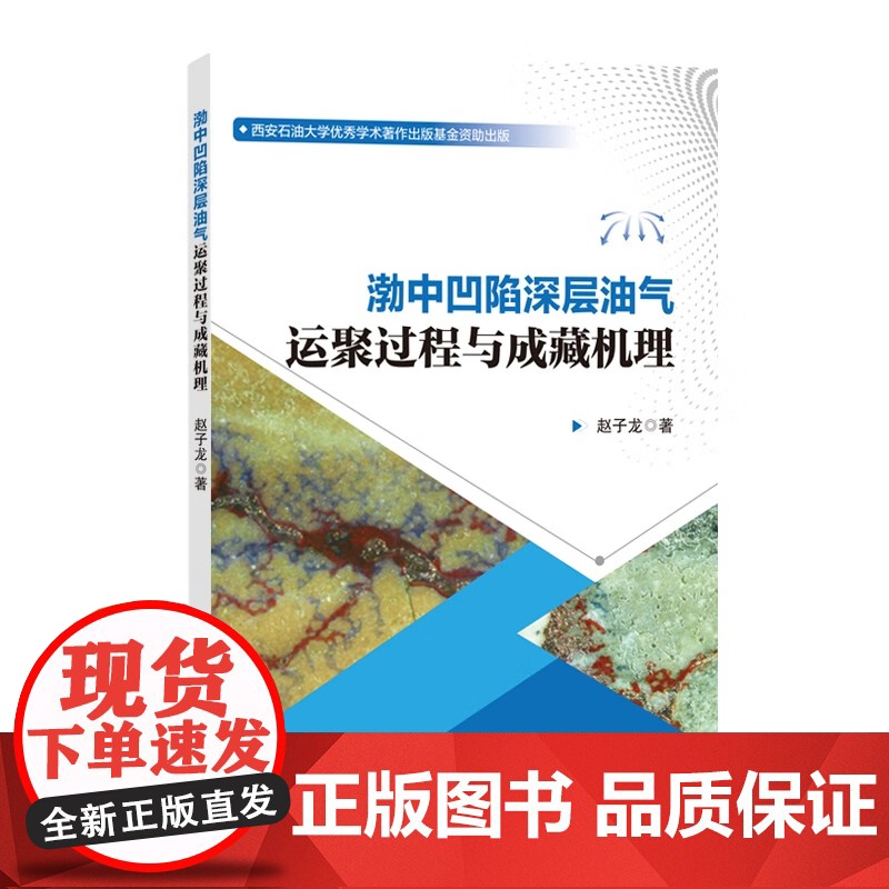 渤中凹陷深层油气运聚过程与成藏机理赵子龙著中国石化出版社正版书籍渤中凹陷西南部渤中19-6气田的油气运聚过程和成藏机高清大图
