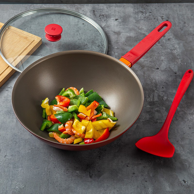 德国双立人now系列煎锅家用不粘锅灶炉通用深煎锅平底煎锅锅炒菜锅