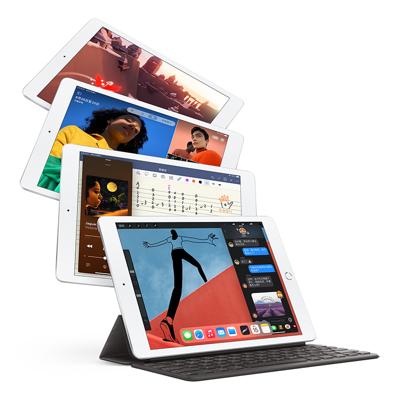 2020新款 Apple iPad 10.2英寸 32G(Wi-Fi + Cellular)平板电脑 MYMY2CH/A 金色