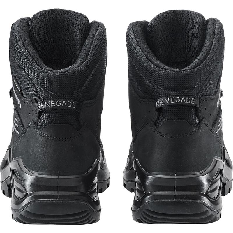 LOWA男款宽版防水透气 hiking鞋户外登山靴耐用防滑中帮靴高清大图