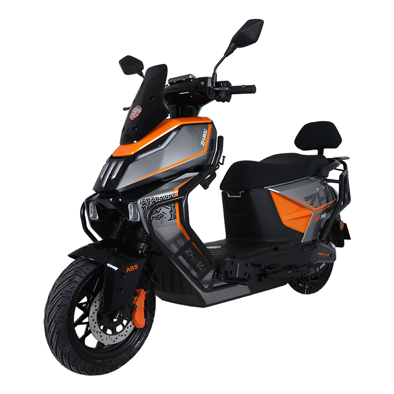 智迈电动摩托车长效续航静音设计科技出行新选择 灰色