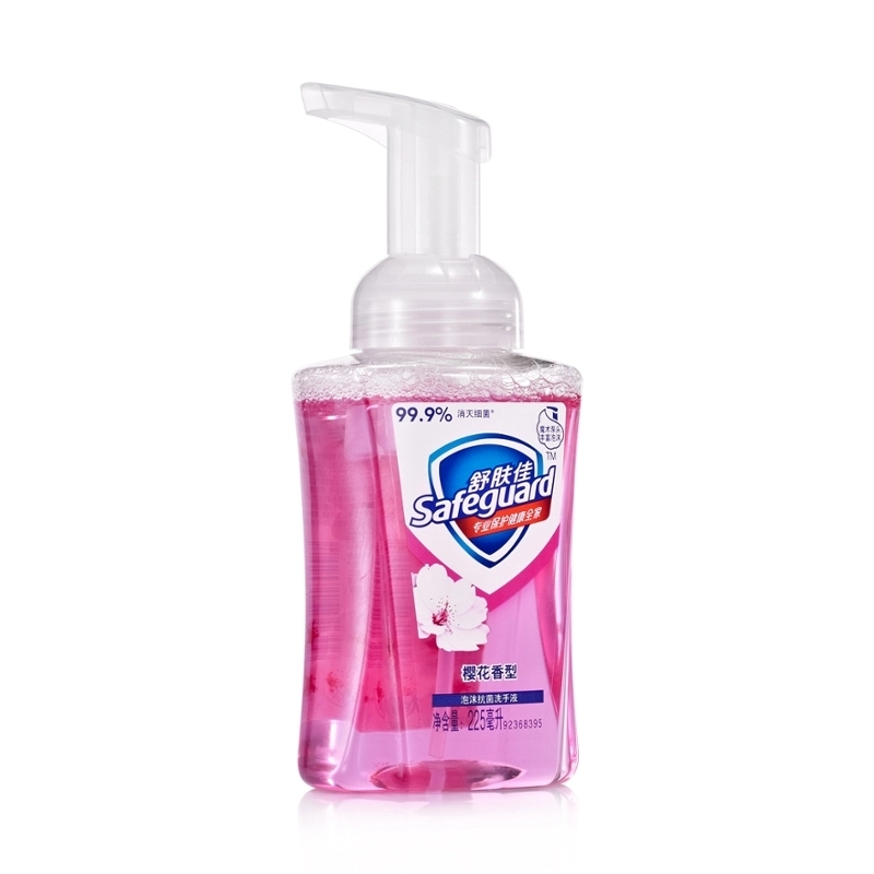 舒肤佳泡沫抑菌洗手液樱花香型225ml(健康抑菌)