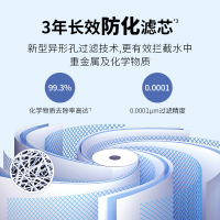 惠而浦 600G大通量家用厨下反渗透直饮净水器 R600C89