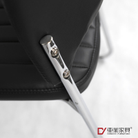 东业家具 M-5025 皮质简易接待椅