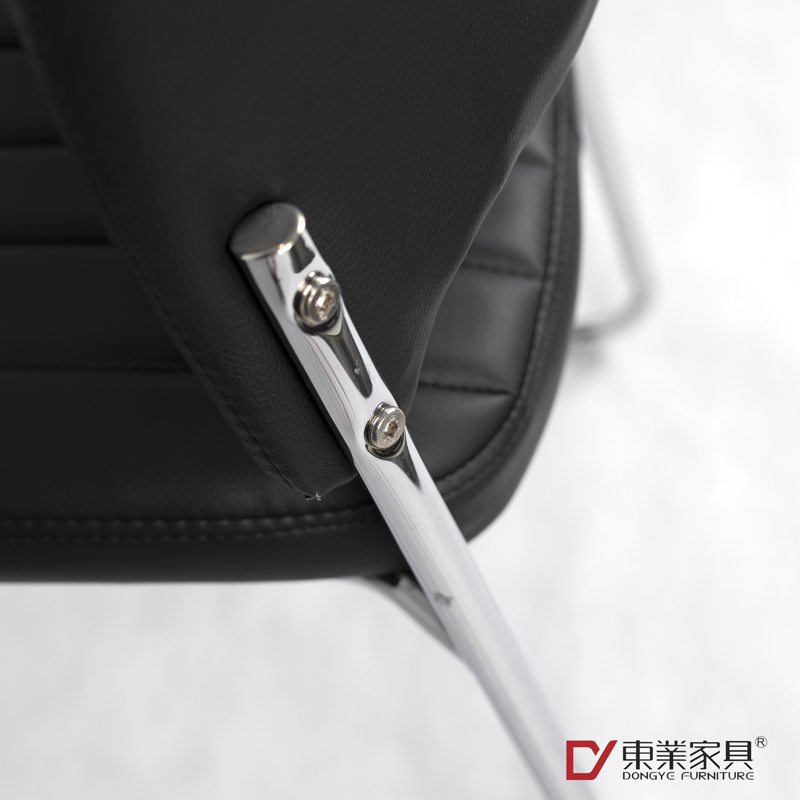 东业家具 M-5025 皮质简易接待椅