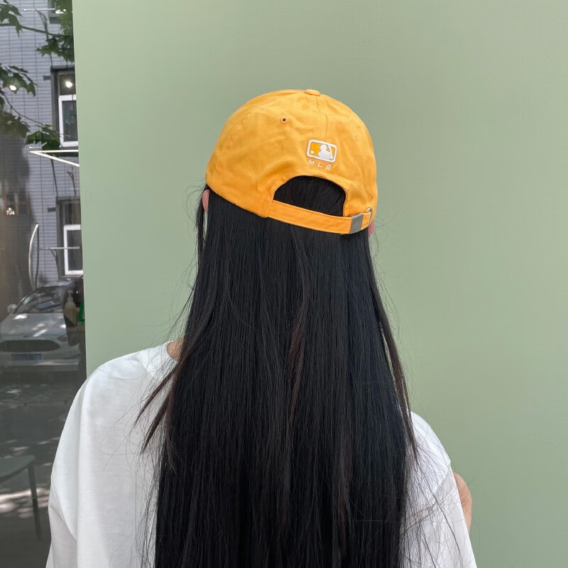 美职棒(MLB)男女情侣棒球帽软顶小标休闲帽围可调节帽子 3ACP7701N-14ORL
