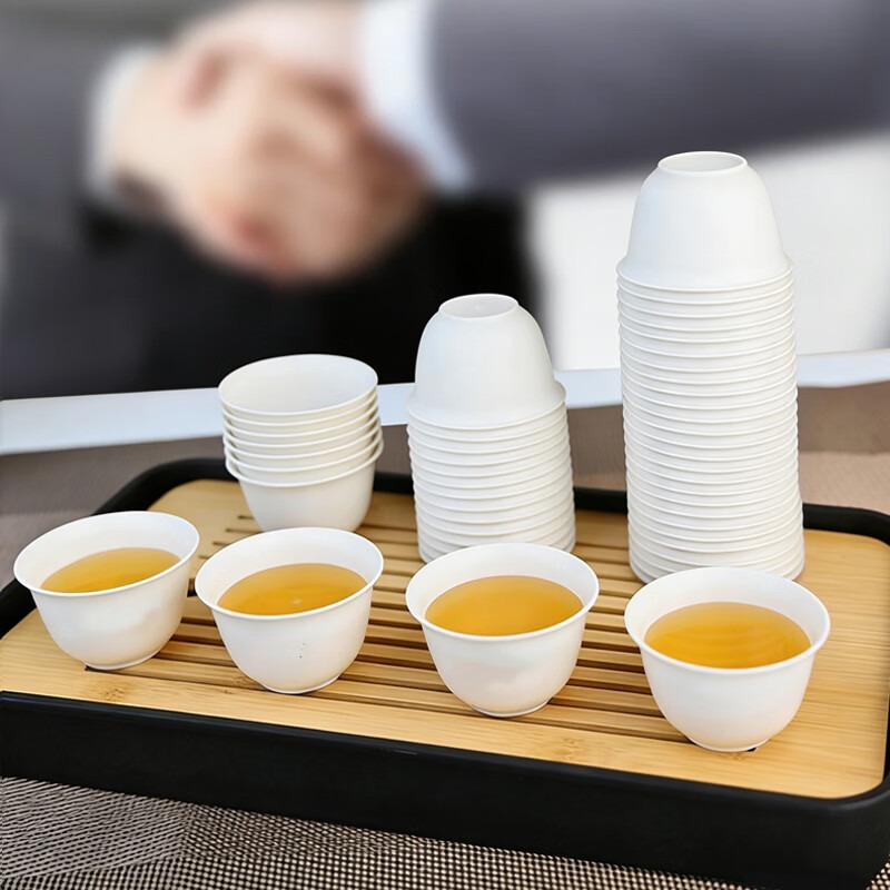 巴天弩(BATANUV)一次性功夫小茶杯 50只 BTN-RY0205_