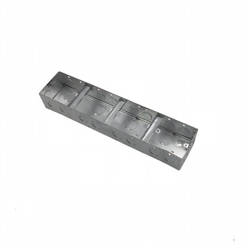 X-YILONG KBG镀锌过线盒86型四联接线盒330mm*74mm*45mm单位:个高清大图