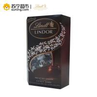 Lindt 瑞士莲 软心特浓黑巧克力分享装 200g 意大利进口