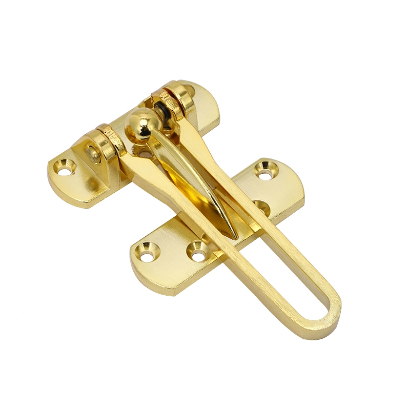 加厚防盗扣门栓防盗门扣房间带胶门扣闪电客门链反锁扣宾馆酒店五金拉