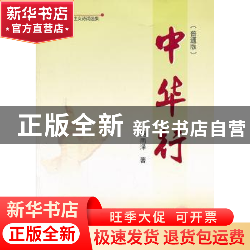 正版 中华行 胡雨泽著 人民出版社 9787010117102 书籍