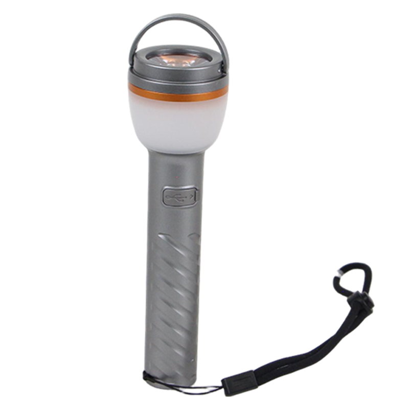 OHUI OHJW3901 10W LED 多功能电筒 IP65 DC3.7V 5700K 个 银色高清大图