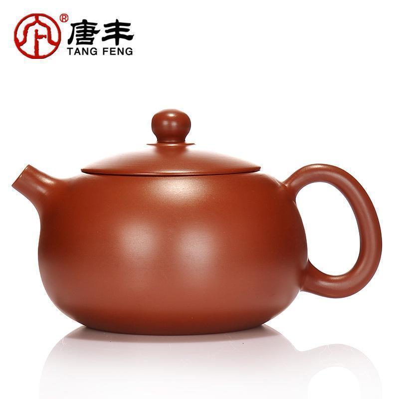 家柏饰(CORATED)大红袍朱泥西施紫砂壶套装半手工家用泡茶壶单壶泡茶器茶具高清大图
