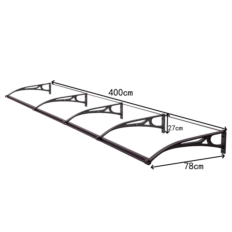 晨磊遮雨棚400*78*27cm/个高清大图