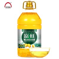 （48小时发货）富虹大豆油 5L黑土地生态一级豆油 非转基因食用油