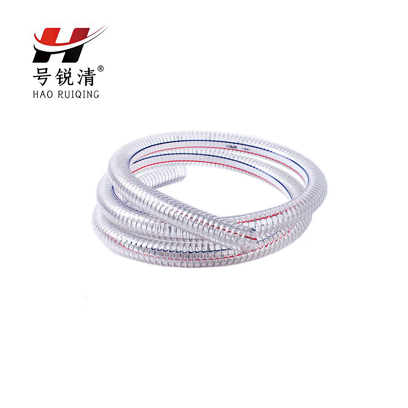 号锐清 pvc硅胶钢丝软管 6分*4mm 50米/捆高清大图