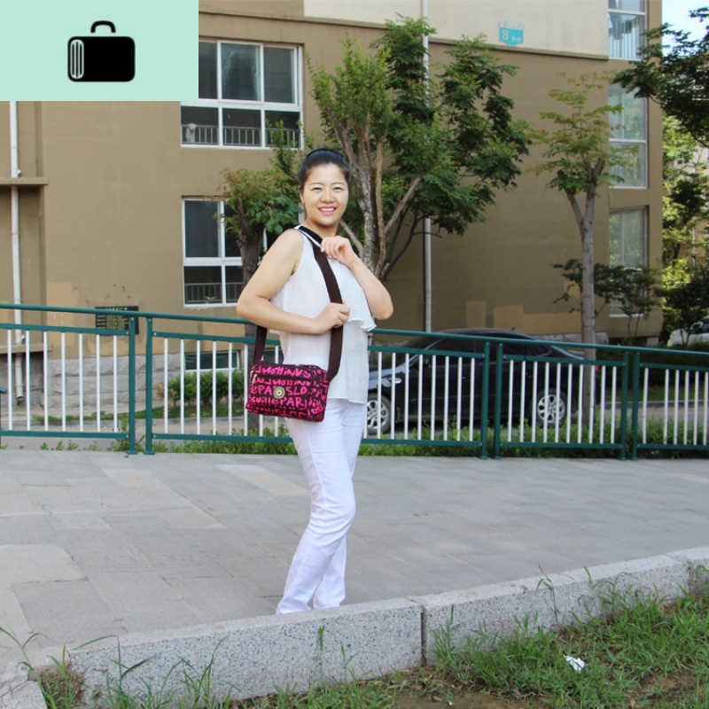 斜挎包女2020经典百搭防水牛津布尼龙单肩包妈妈包零钱手机旅行包NEW LAKE女士钱包/卡包高清大图