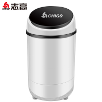 志高(CHIGO) XPB60-618半自动单桶迷你 非全自动洗衣机 白色