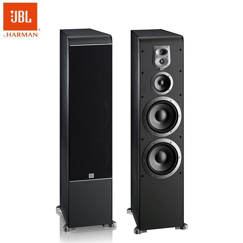 JBL ES90BK-C 家庭影院前置音箱客厅落地主对箱 HIFI5.1音响