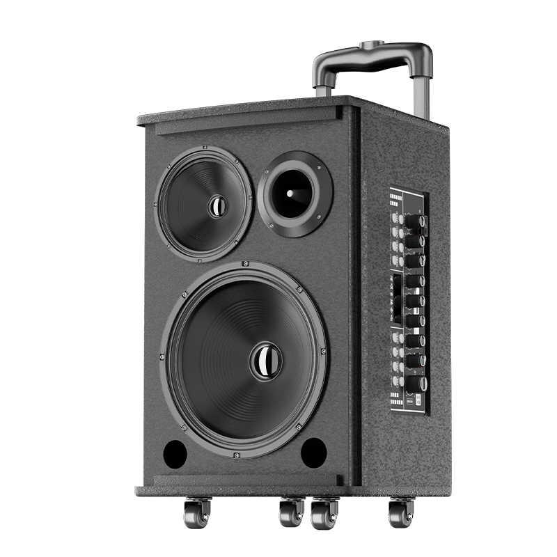 惠度(HuiDu)BBZ-08专业八寸三分频户外拉杆音响带电池话筒(销售单位:台)高清大图