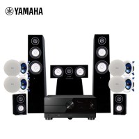 雅马哈(YAMAHA)RX-A6A+NS-700 家庭影院 5.1.4杜比全景声组合套装