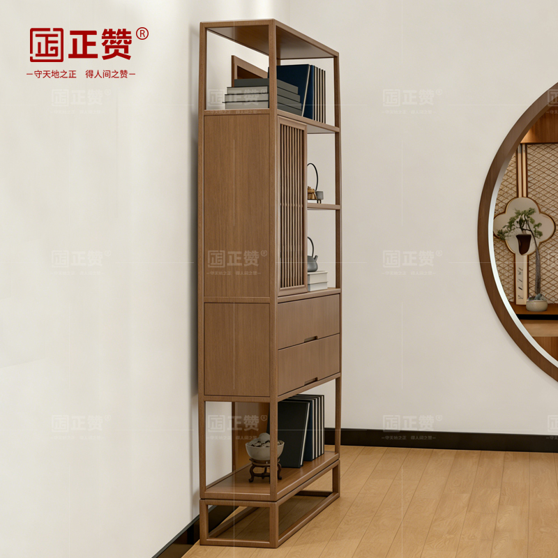 正赞 展示柜书架柜 1200*390*2000mm高清大图