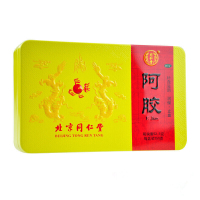 同仁堂 阿胶块250g铁盒 补血滋阴 润燥 止血 用于血虚萎黄 眩晕心悸 心烦不眠 肺燥 硬膏剂[类目名称:补气补血]