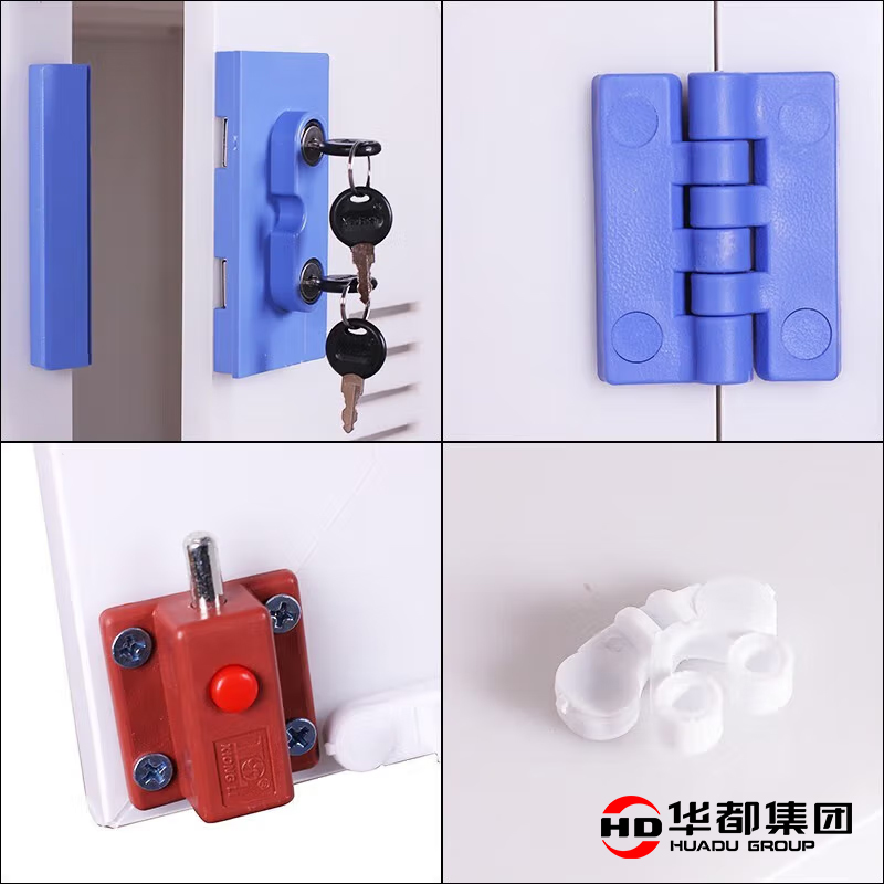 华都HDPP-10 等体器械PP药品柜华都PP酸碱柜实验室药品危化品试剂防腐蚀防爆化学品储存柜器皿塑料柜高清大图