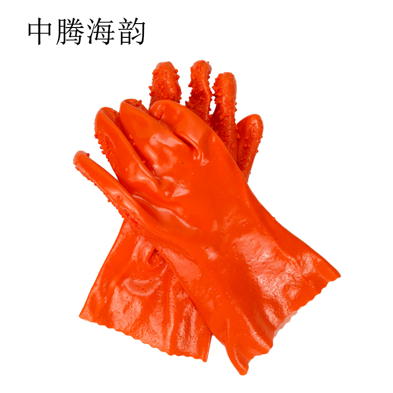中腾海韵 麻点油浸塑止滑手套 均码 双高清大图