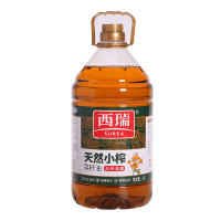 西瑞天然小榨菜籽油5L/桶 非转基因家用大桶油 天然植物油压榨