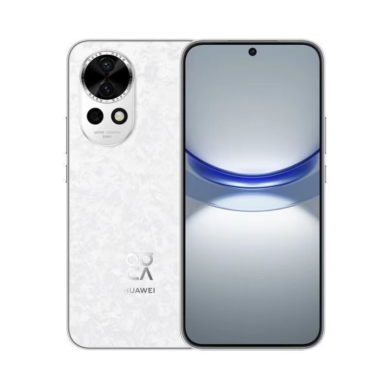 华为nova12 标准版 樱语白 8GB+512GB 100W超级快充 120Hz刷新率 前置6000万超广角拍照 全网通鸿蒙智能手机