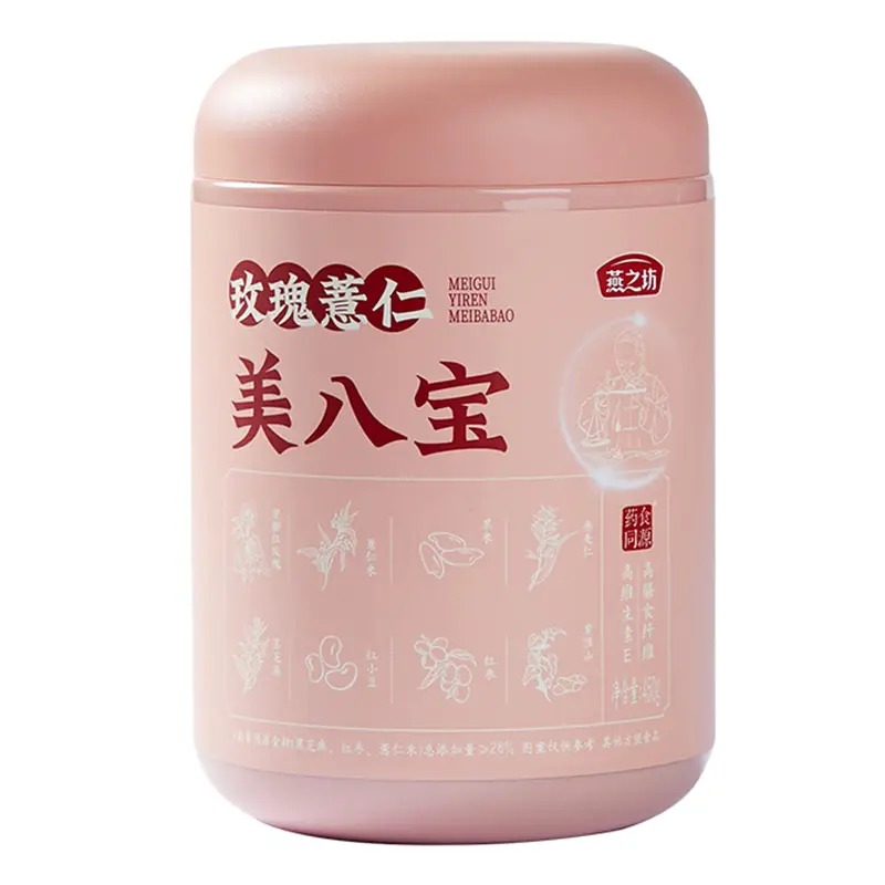 燕之坊玫瑰薏仁美八宝450g/罐_