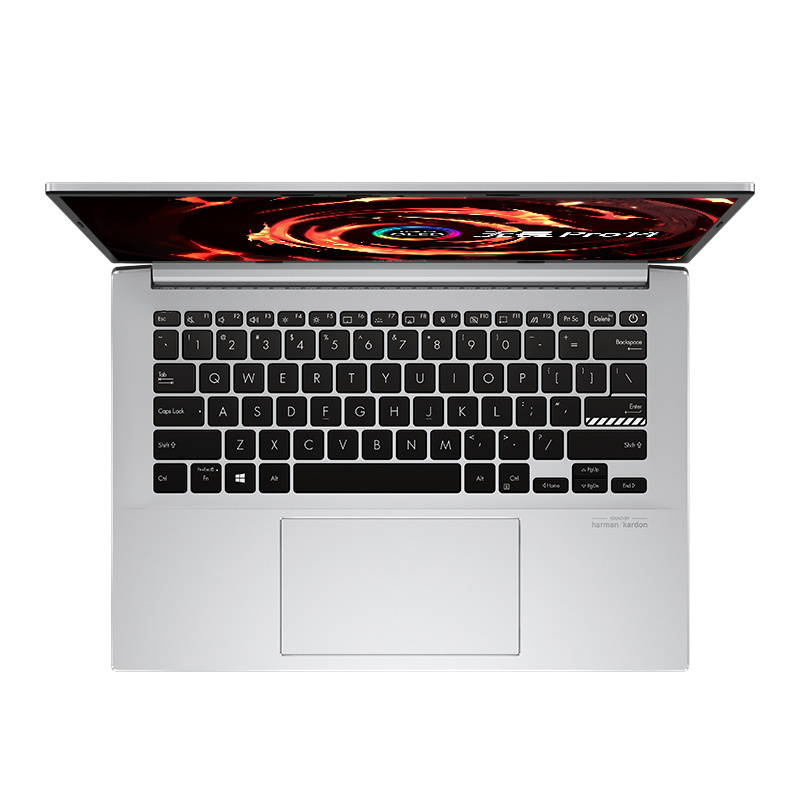 华硕(ASUS)无畏Pro14标压锐龙版 14.0英寸2.8K OLED屏轻薄游戏笔记本电脑(R5-5600H 16G 2TB 133%sRGB高色域 600尼特 90Hz)银