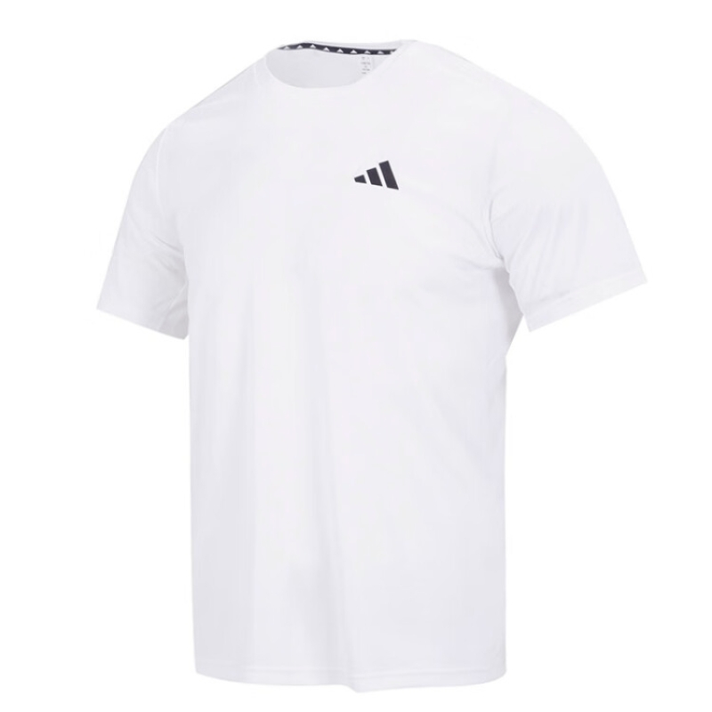 阿迪达斯(adidas)短袖男装2023夏新款训练运动服舒适透气时尚休闲圆领T恤衫 IC7430 IC7430 XS