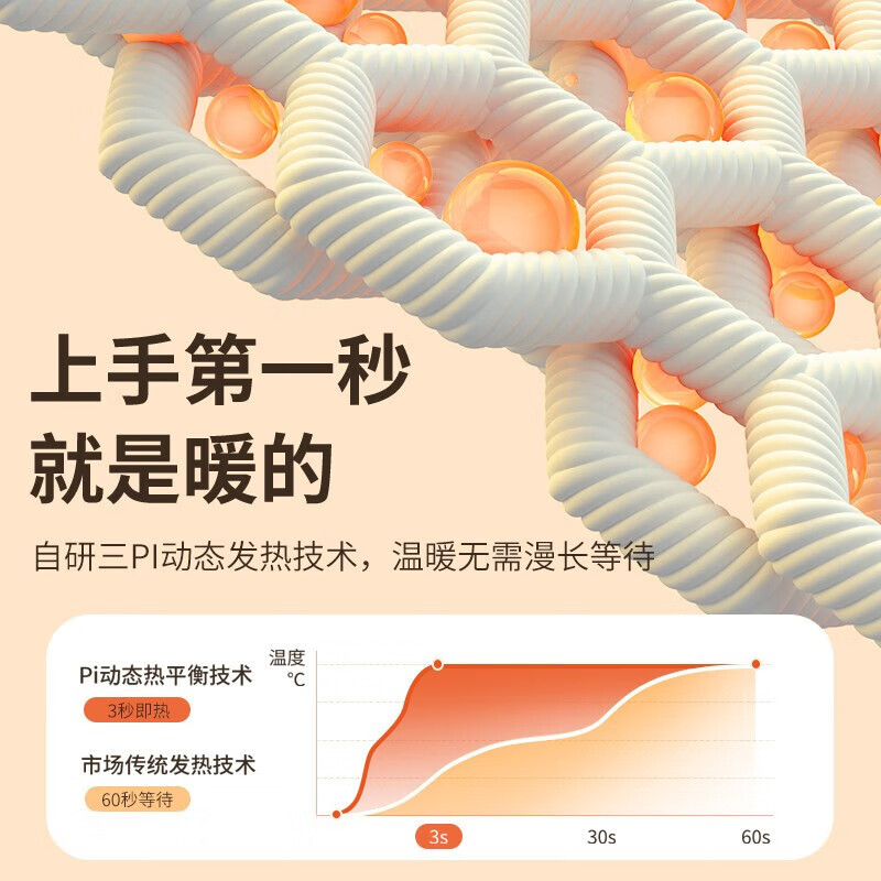 几素(JS) NS05 太空仓暖手宝 米色