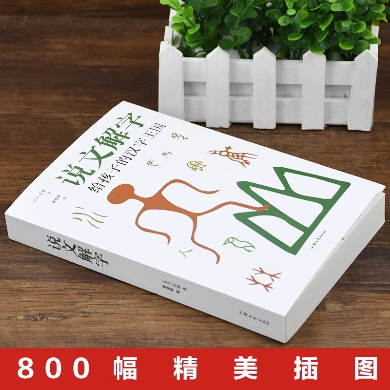 [正版]说文解字给孩子的汉字王国 许慎著字典 课外学习读本儿童学习汉字书籍语言文字图解汉字中小学生版注音版图解汉字古代