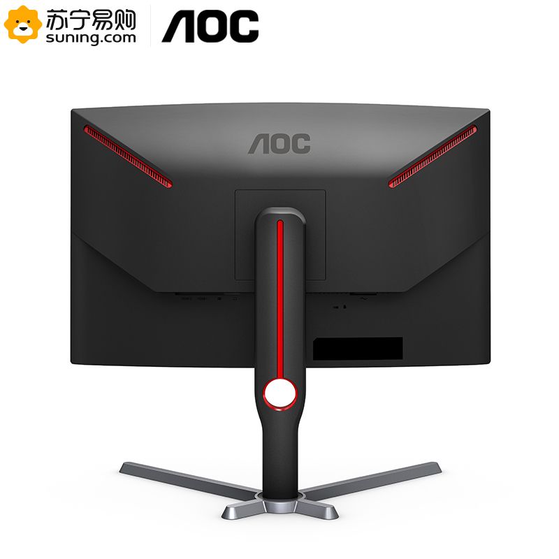 AOC C27G3 27英寸显示器 165HZ电竞1MS曲面1000R台式电脑液晶显示器可升降壁挂游戏吃鸡曲屏144HZ外接笔记本屏幕显示屏PS4
