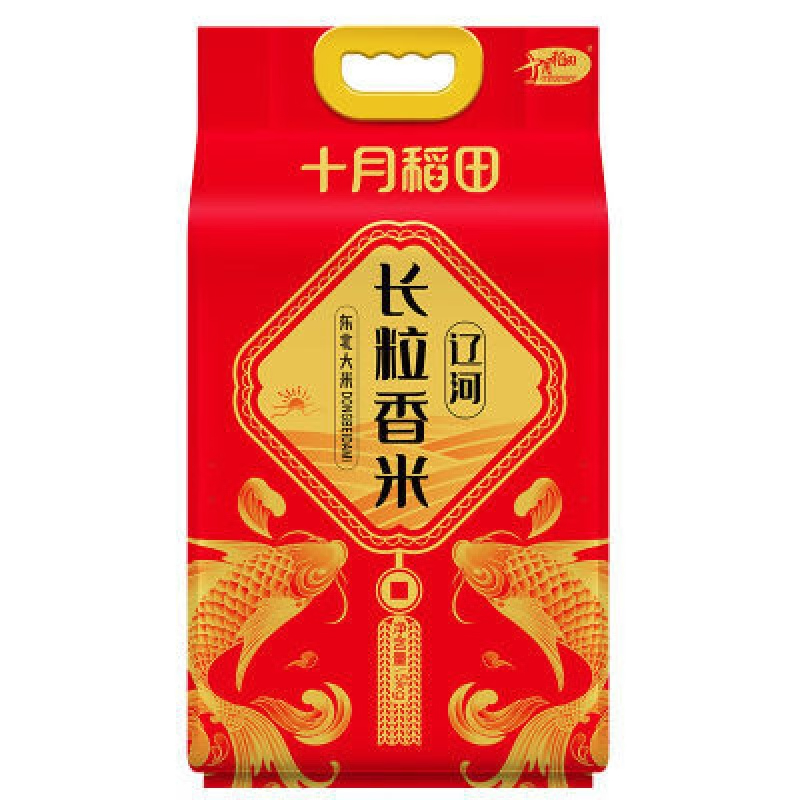 十月稻田 辽河长粒香米 5kg高清大图