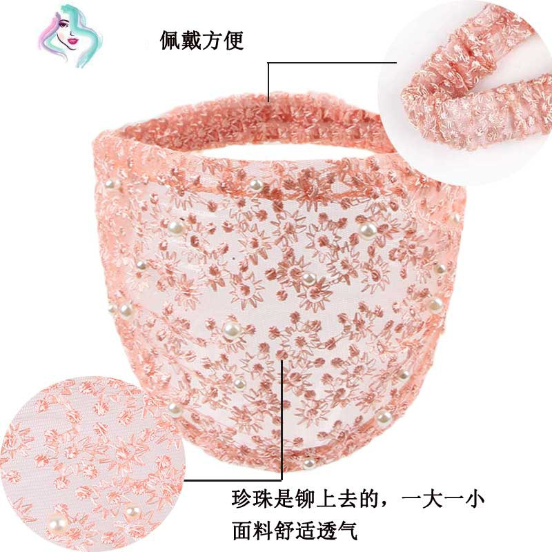 女士宽发卡韩版发饰遮白发发带宽边盖碎发洗脸百头饰夹