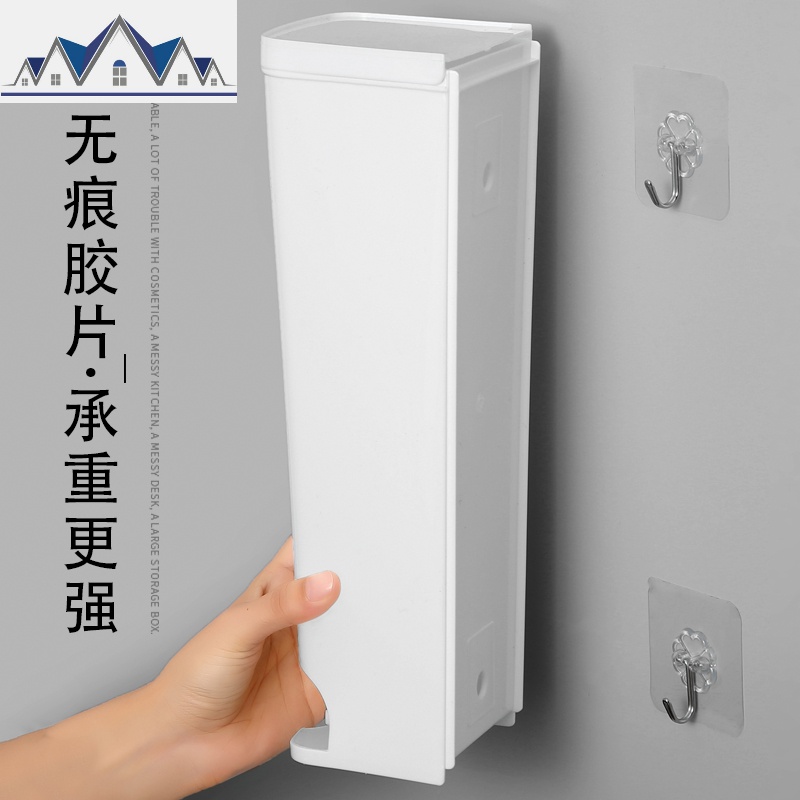 垃圾袋收纳购物袋方便抽取整理架壁挂大容量厨房塑料袋收纳盒 三维工匠高清大图