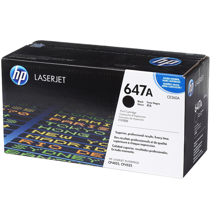 惠普（HP）CE260A 647A 黑色硒鼓高清大图