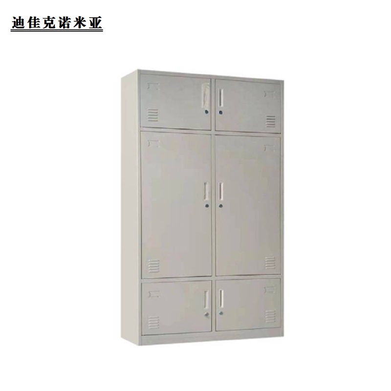 迪佳克诺米亚 六门办公柜 08-1000*500*1820mm 组高清大图