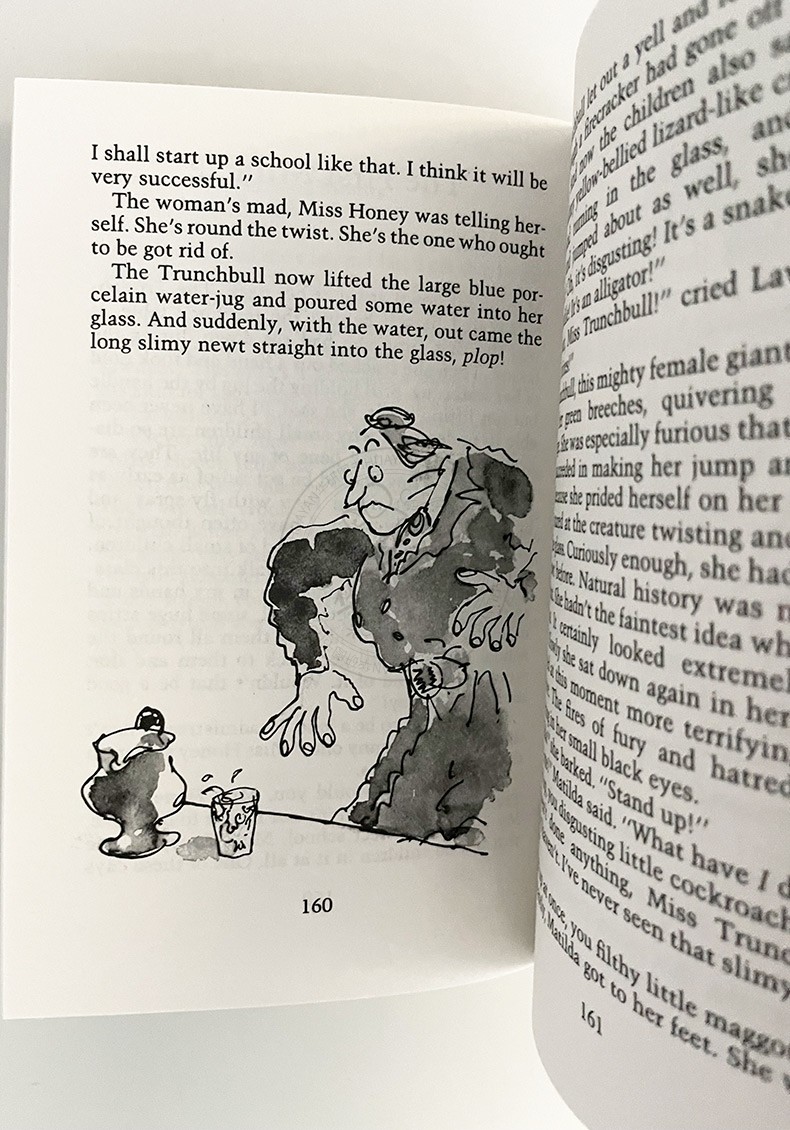 罗尔德达尔小说集 [正版]华研原版 玛蒂尔达 英文原版 Matilda 全英文版 罗尔德达尔经典童话 Roald Dah高清大图