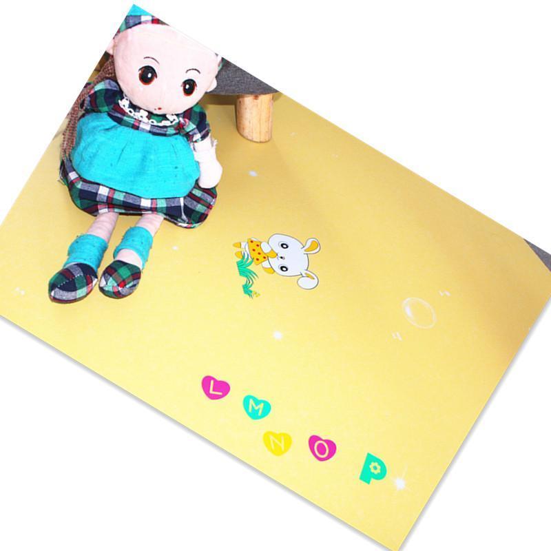 幼儿园pvc地胶地板卡通环保塑胶地板革儿童家用房耐磨防滑塑料 5平方以下默认发样品