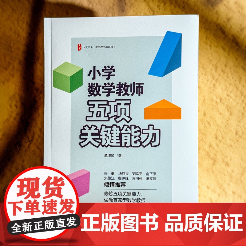 大夏书系·小学数学教师五项关键能力 易增加 华东师范大学出版社高清大图